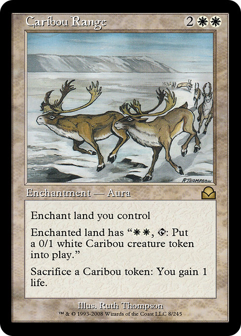 Caribou Range highlighted card art