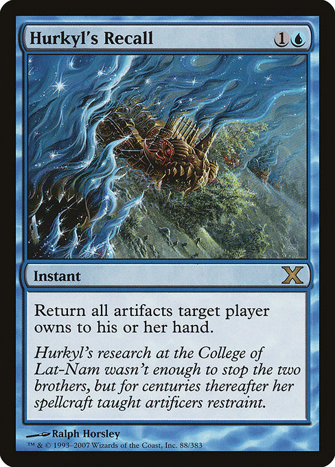 Hurkyl's Recall from Tenth Edition