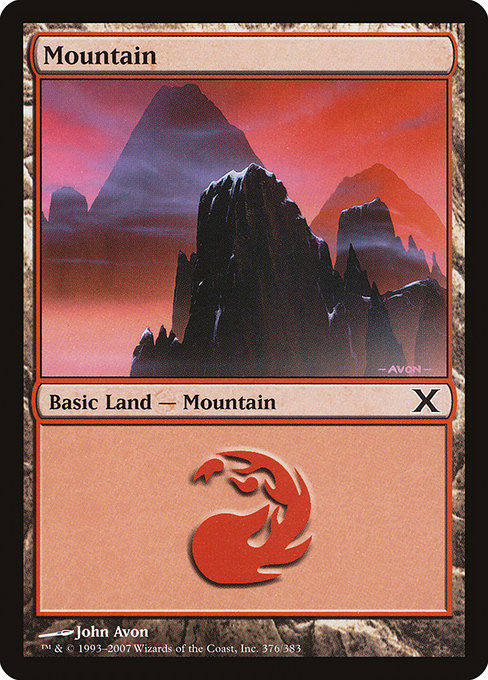 Mountain from Tenth Edition