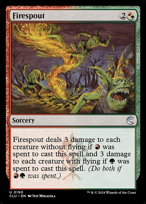 Firespout highlighted card art