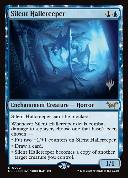 Silent Hallcreeper from Duskmourn: House of Horror Promos