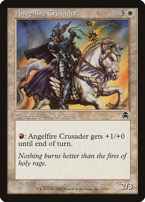 Angelfire Crusader highlighted card art