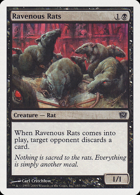 Ravenous Rats from Ninth Edition