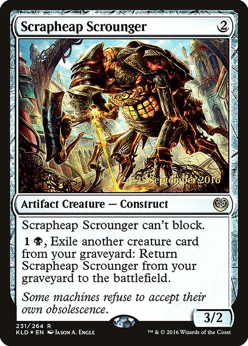 Scrapheap Scrounger from Kaladesh Promos