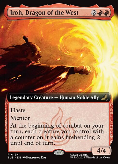 Iroh, Dragon of the West from Avatar: The Last Airbender Eternal