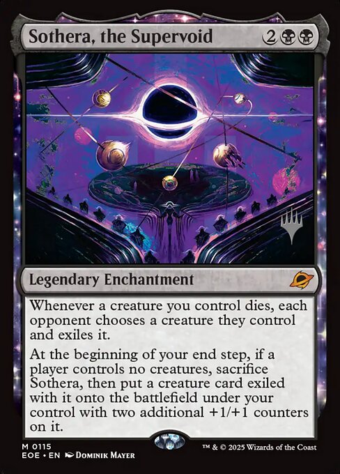 Sothera, the Supervoid from Edge of Eternities Promos