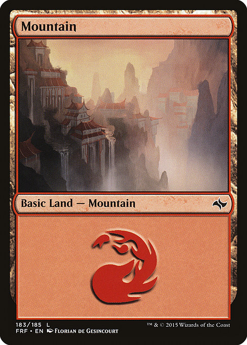 Mountain from Fate Reforged