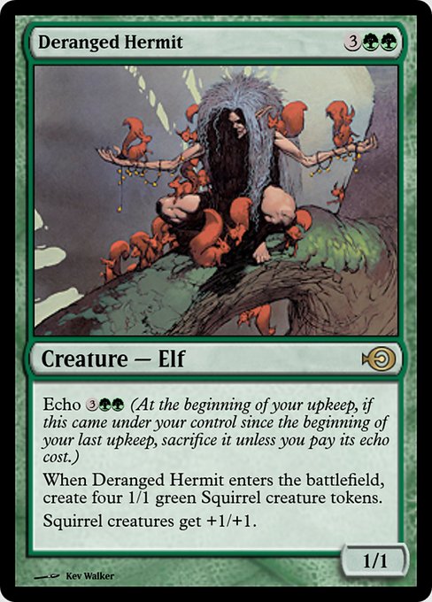Deranged Hermit highlighted card art