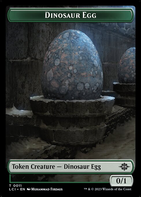 Dinosaur Egg highlighted card art