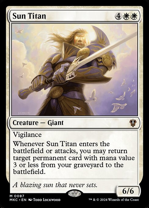 Sun Titan from Murders at Karlov Manor Commander