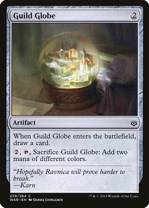 Guild Globe highlighted card art