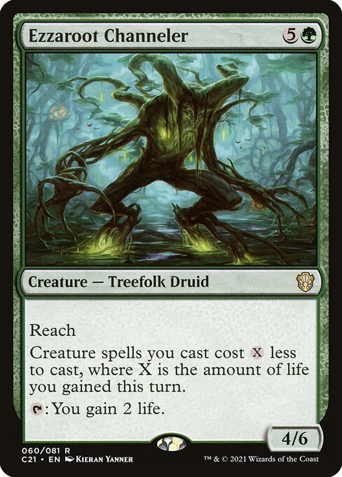 Ezzaroot Channeler from Commander 2021