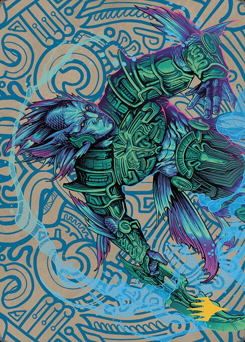 Hakbal of the Surging Soul // Hakbal of the Surging Soul from The Lost Caverns of Ixalan Art Series