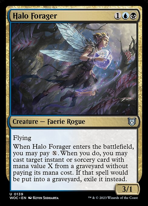 Halo Forager highlighted card art