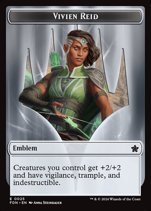 Vivien Reid Emblem highlighted card art