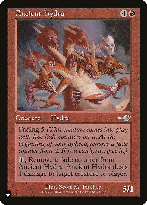 Ancient Hydra highlighted card art