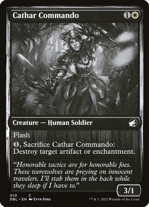 Cathar Commando from Innistrad: Double Feature