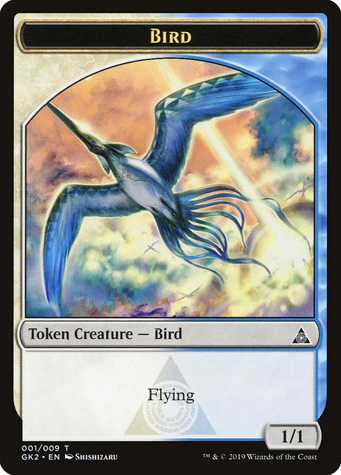 Bird highlighted card art