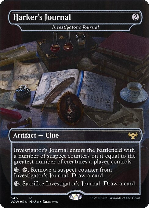 Investigator's Journal from Innistrad: Crimson Vow