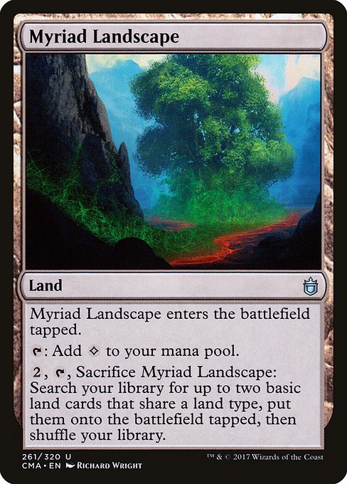 Myriad Landscape from Commander Anthology
