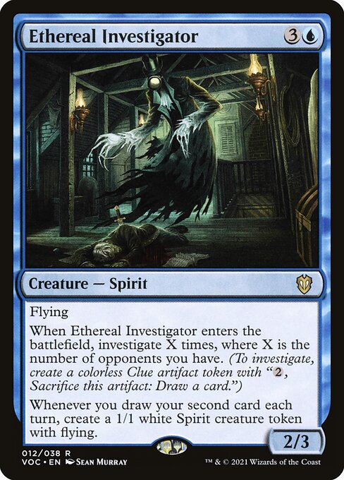 Ethereal Investigator from Crimson Vow Commander