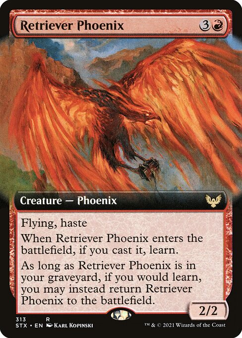 Retriever Phoenix from Strixhaven: School of Mages