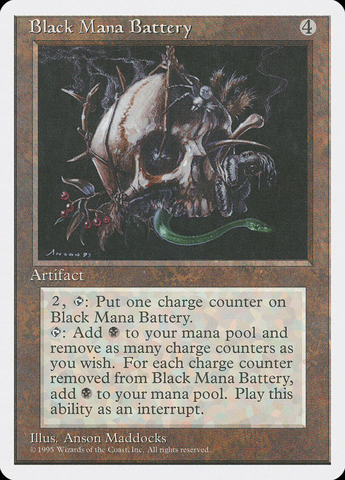 Black Mana Battery highlighted card art