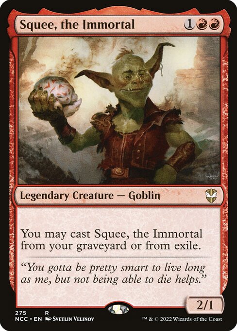 Squee, the Immortal from New Capenna Commander
