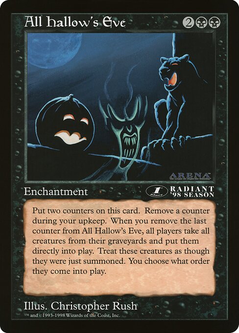 All Hallow's Eve from Oversized League Prizes