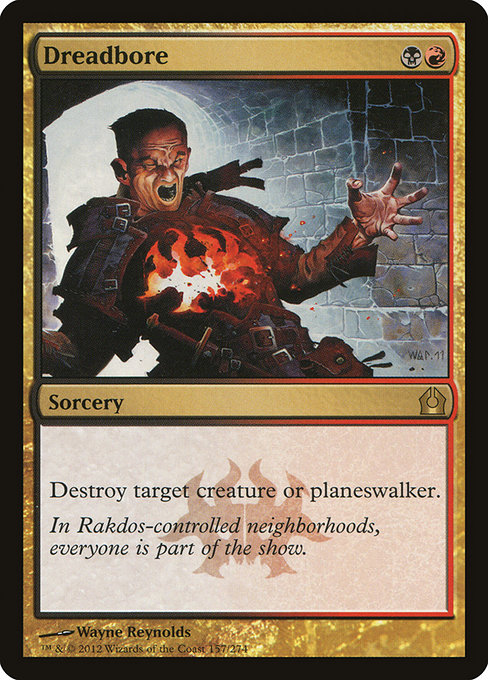 Dreadbore from Return to Ravnica