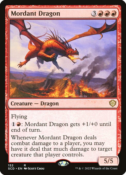 Mordant Dragon highlighted card art