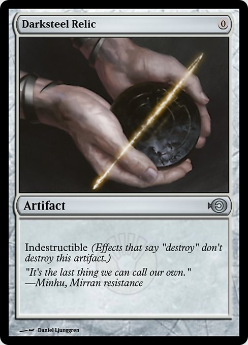 Darksteel Relic highlighted card art