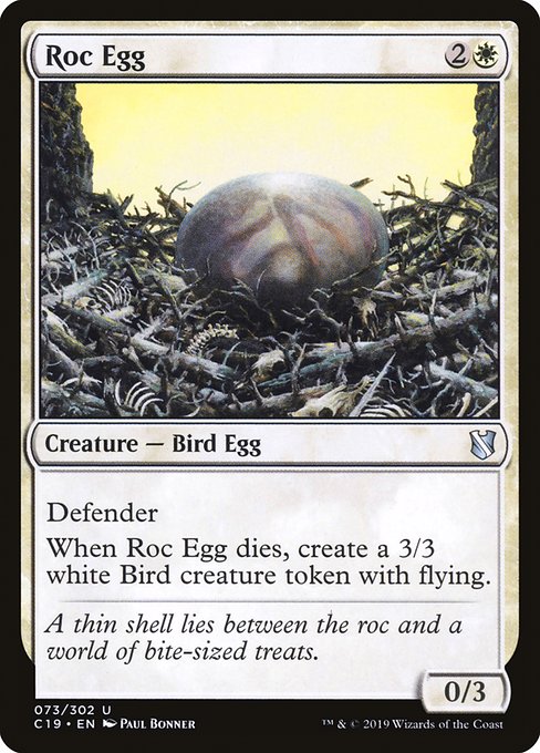Roc Egg from Commander 2019