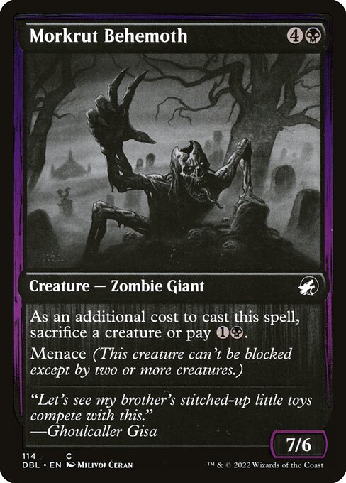 Morkrut Behemoth from Innistrad: Double Feature