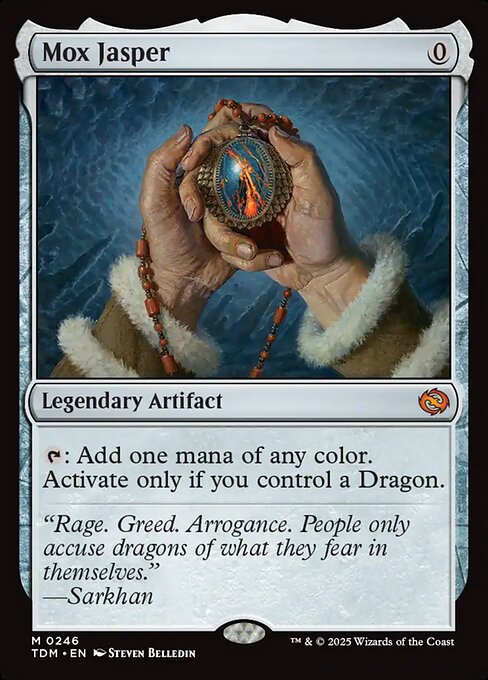Mox Jasper from Tarkir: Dragonstorm