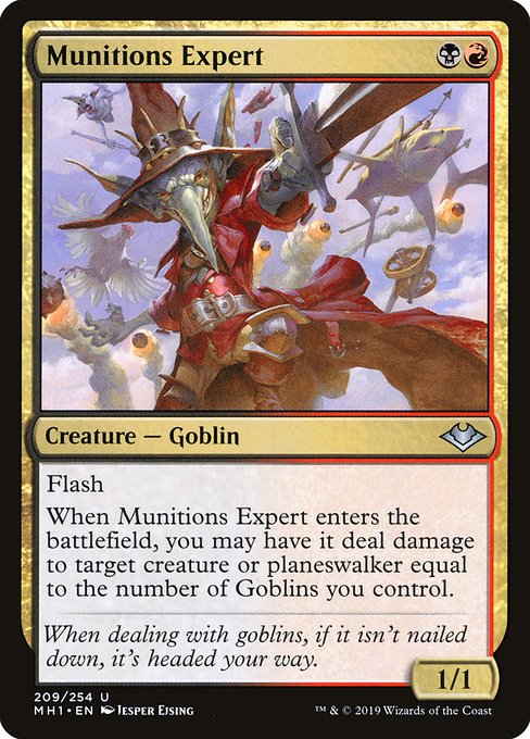 Munitions Expert from Modern Horizons