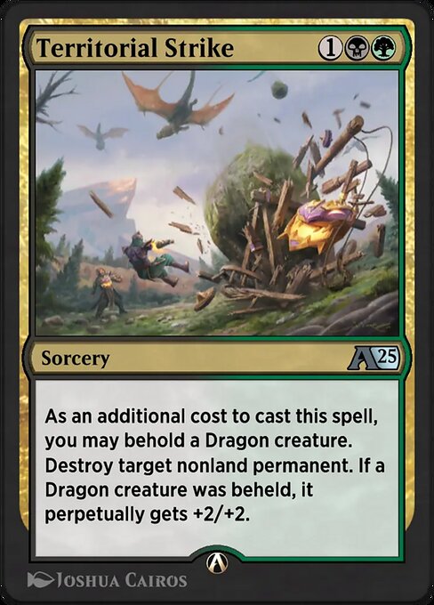 Territorial Strike highlighted card art