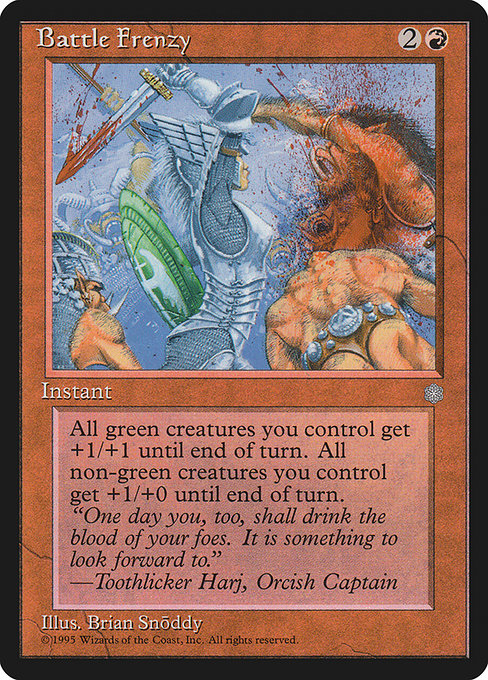 Battle Frenzy highlighted card art