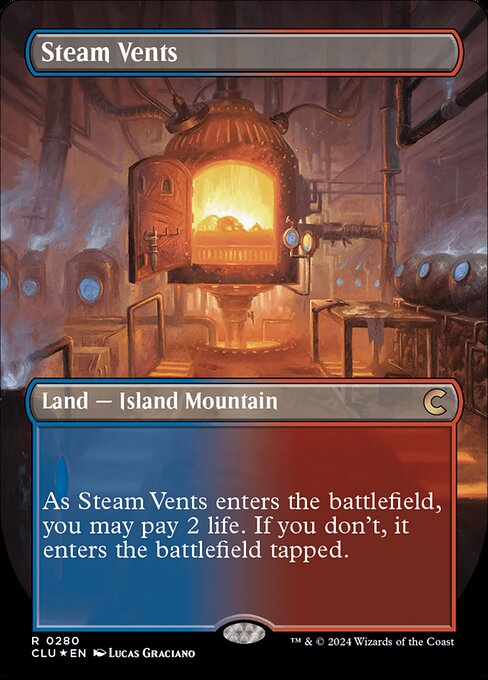 Steam Vents from Ravnica: Clue Edition
