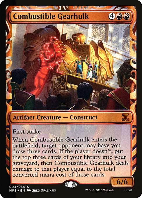Combustible Gearhulk from Kaladesh Inventions