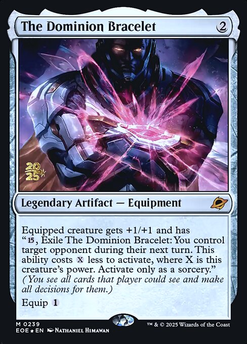 The Dominion Bracelet from Edge of Eternities Promos