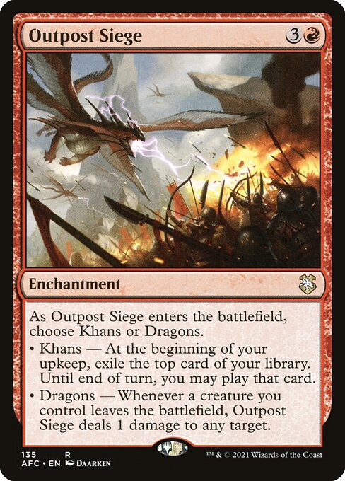 Outpost Siege from Forgotten Realms Commander