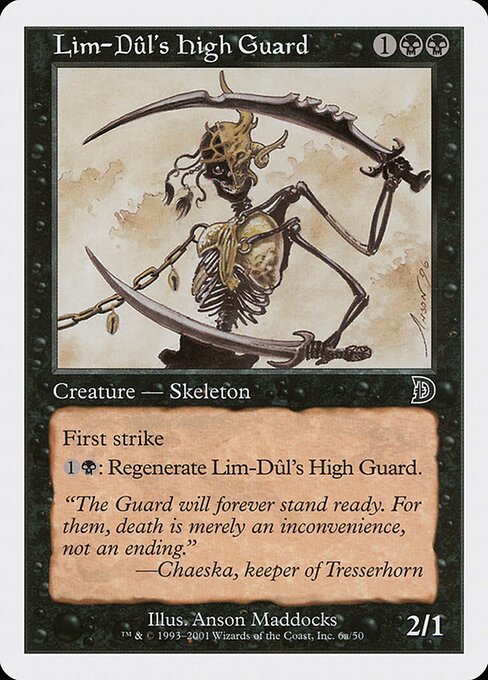 Lim-Dûl's High Guard from Deckmasters