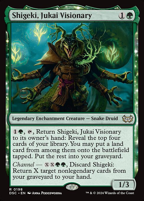 Shigeki, Jukai Visionary from Duskmourn: House of Horror Commander