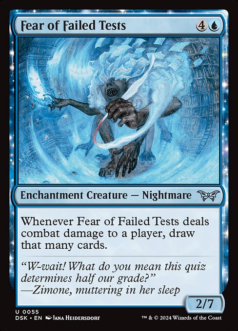 Fear of Failed Tests highlighted card art