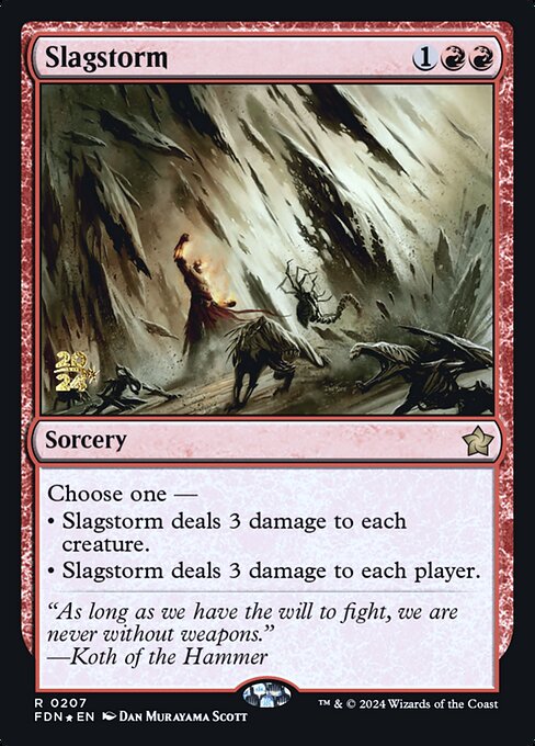 Slagstorm from Foundations Promos