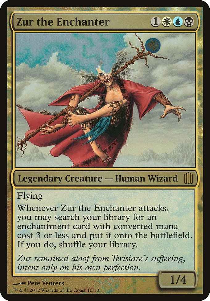 Zur the Enchanter from Commander's Arsenal Oversized