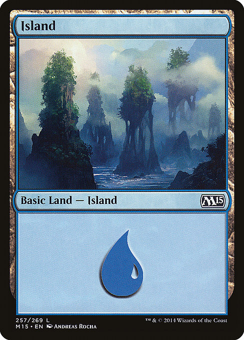 Island from Magic 2015