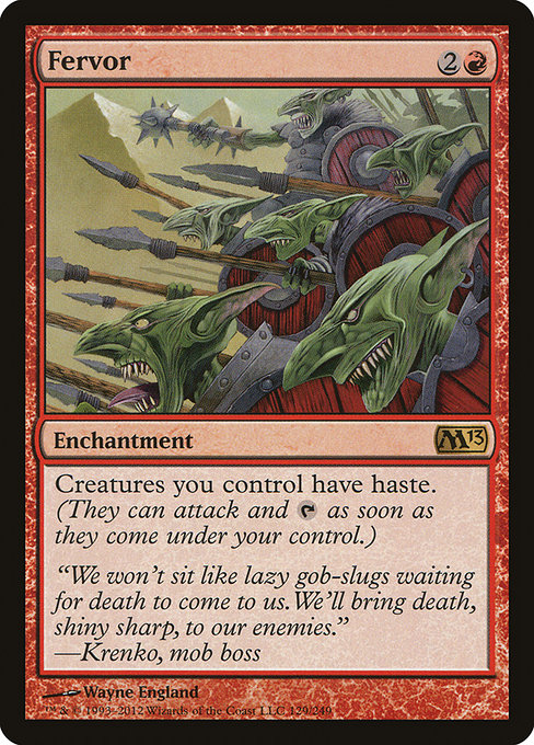Fervor from Magic 2013
