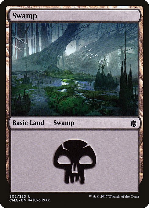 Swamp from Commander Anthology